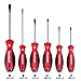 Goldblatt Screwdrivers Set, S2 Blades with Tri-lobe Handle - 6-piece Slotted and Phillips Screwdriver Kit with Non-slip Handle, for Home Repair, Craft Repairing, Improvement