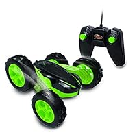NKOK Stunt Twisterz RC Tornado Twister Remote Control Toy - Colors Vary (Green/Yellow)