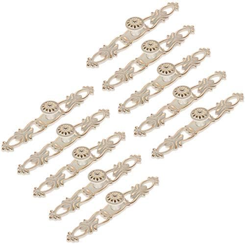Choubao 10pcs Door Handles Drawer Pulls Kitchen Cabinet Handles and Knobs Furniture Zinc Alloy Handles Home Wardrobe Closet Knobs