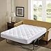Premium Plus Mattress Pad, Breathable, Quilted Mattress Topper, Deep Pocket, Stretch to Fit, Microfiber, Extra Plush, Sleeper Sofa Compressed Mattress Pad, Full Size 54 by 75, 18 inch Depth, 15 oz