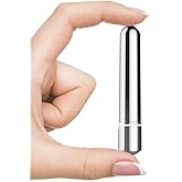 Mini Upgraded Handheld Electric Back Massager - Mini Waterproof Portable Back Massager for Face Back Neck Shoulder Massager(Sliver)