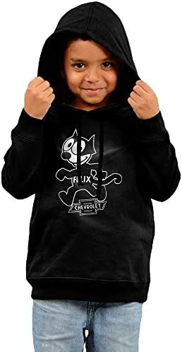 Felix The Cat Chevrolet Kids Pullover Hooded Athletic Sweatshirt