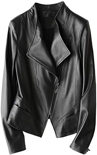 ライダースジャケット レディース 本革ジャケット ダブルライダース 軽量 春コート ラムレザー レザージャケット 革ジャン 黒 ジャケット ママの日 プレゼント