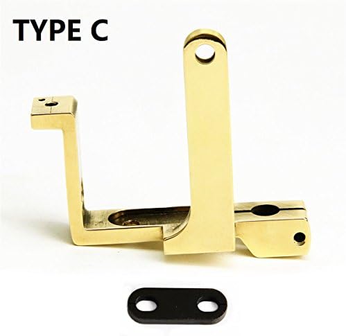 Tattoo Frames Brass for Liner Tattoo Machine Shader Frame fit 28mm Coils Wire Cut with 4mm Yoke (TYPE C)