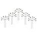 Aukmla Set of 5 Silver Beaded Hair Pin Set of 5 Pearl Hair Pin Bridal Hair Pin Bridal Bobby Pin Beaded Bobby Pin Pearl Bobby Pin for Women and Girls