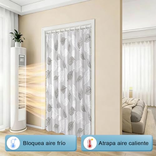 Cortina de Baño para Ducha 180x180cm Cortina para Regadera Impermeable PEVA 12 Ganchos Shower Curtain Opaca a Prueba de Moho para Hogar Bañeras Cabina Hotel Protección de Privacidad Patrón de Hojas