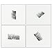 [Upgraded] CARETHYS False Magnetic Eyelashes 3D Reusable Fake Eyelashes , 2 Pairs 4 Pieces, Ultra Thin, Natural Look