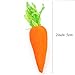 WEWILL 8PCS Lifelike 2‘’ Artificial Easter Carrots Foam Craft Ornaments Bunny Girl Gifts Spring Tree Decoration Easter Party Home Favors