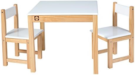 childrens wooden table and chairs amazon