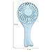 ASOON Mini USB Rechargeable Fan Air Cooling Handheld Fan Personal Cooling Fans for Home Office