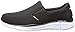 Skechers Men's Equalizer Persistent Slip-On Sneaker, Black/White, 12 M US