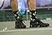 Blunt Fun Funny Quotes Avocado Novelty Socks for Women & Men (Avocado Black)