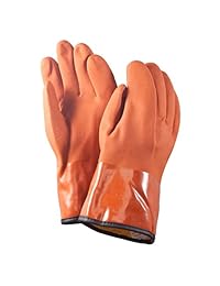 Snowblower Guantes, M, Anaranjado