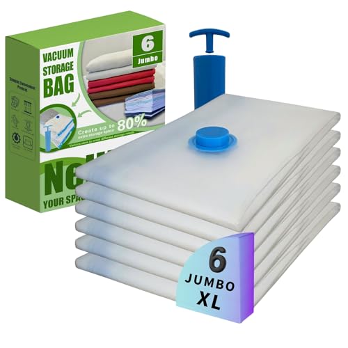 Jumbo XL Vacuum Storage Bags Pump