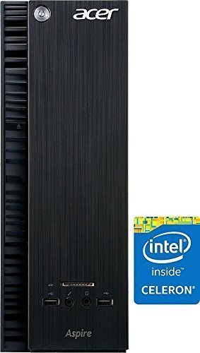 2017 Acer Aspire XC Compact High Performance Flagship Preimum Desktop Computer (Intel Dual-Core Processor up to 2.16GHz, 4GB RAM, 500GB HDD, DVD, HDMI, Windows 10 Home) (Certified Refurbished)