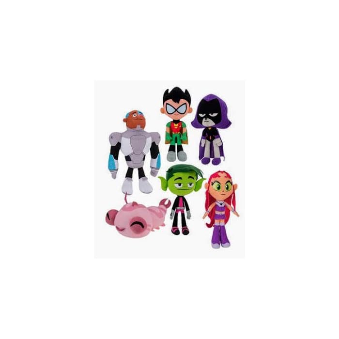 Indovina Chi Teen Titans Set Di 6 Mini Figure Teen Titans Go