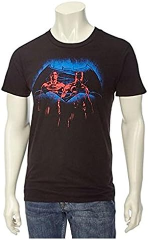 Batman V Superman: Dawn Of Justice Guys Double Exposure T-Shirt (Medium)