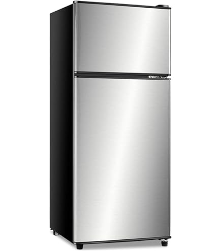 Amazon.com: Fox Shack Refrigerator with Freezer, 3.8 Cu Ft Double