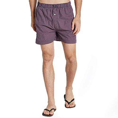 bare denim boxer shorts