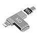 iPhone USB Flash Drive 128gb, USB 3.0 Flash Drive Lightning Memory Stick External Storage,Compatible to iPhone,iPad,iPod,iOS,PC,Mac,Android and Computer