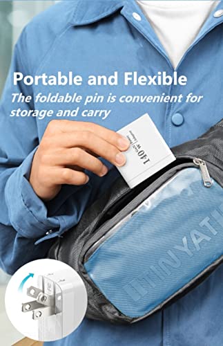 USB C Charger,140W GaN Ⅲ Fast Charger 3 Ports PD3.1 QC4.0 PPS Foldable Wall Charger for Laptop/Phone,Compatible w/MacBook Pro/Air, iPad, iPhone,Pixelbook,ThinkPad,Dell XPS,Galaxy, Balxo