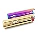 Lucklybestseller 2Pcs Set Metal Lighter Case Cover Holder Rainbow Gold Color for BIC J3 Lighter(Medium Size)thumb 4