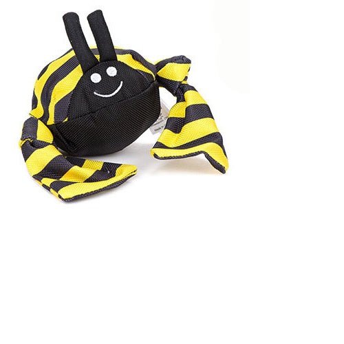 Jolly Pets Jolly Tug Bumble Bee Tug/Squeak Toy, Extra Large
