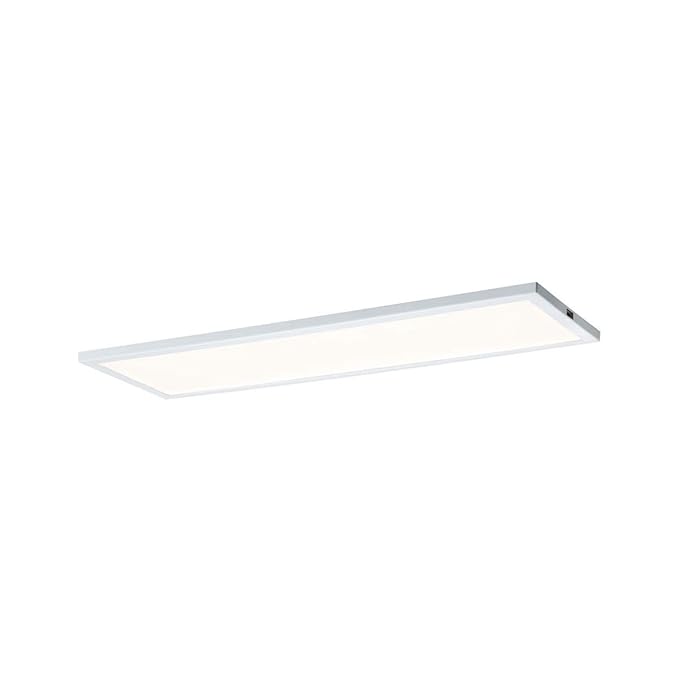 Paulmann 70776 Unterschrank-Panel LED Ace 7,5W Licht 2700K Warmweiß LED Panel Weiß 10x30 cm Basisset mit Dimmfunktion und Tou