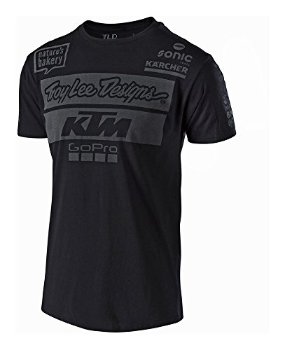 Troy Lee Designs 2018 KTM Team T-Shirt-Black-M