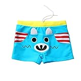 Boy Leg Swim Shorts for Kids Cartoon Cartoon Car Swim Trunk, 3-5 Years Old, XL