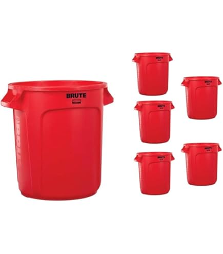 SPARTA Bronco Trash Can Lid, Round Waste Container Cover