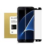 For Galaxy S7 Edge Tempered Glass Screen Protector, MaxDemo HD Protection Resistant Coated [ Anti-Bubble][Anti-Scratch] Anti-fingerprint Screen Protector for Samsung Galaxy S7 Edge