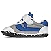 pediped Originals Cliff Sneaker, White/Blue, Medium (12-18 Months)