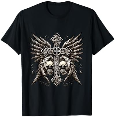 Amazon.com: Y2K Grunge Aesthetic Alt Goth Fairy Skeleton Wings T 