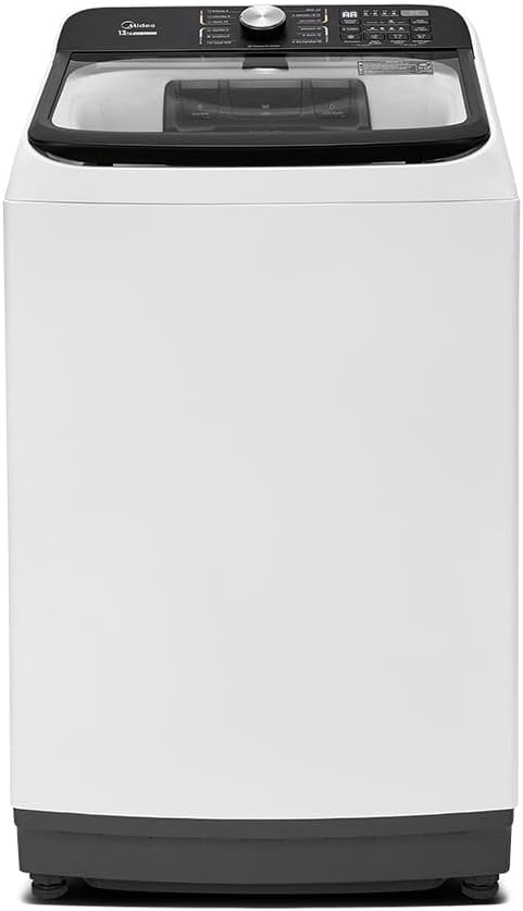 Lavadora de Roupas 13kg Branca Midea Wave Agitator 127V