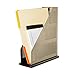 Rolodex® Distinctions™ Punched Metal And Wood Magazine File, Black/Pewter