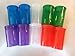 50 Pack Multicolor 13 Dram Pop Top Bottle- Vial Medical Herb Pill Box Containers