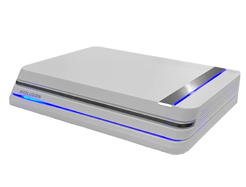 Avolusion PRO-X (White) 4TB USB 3.0 External Gaming Hard Drive for PS5 Game Console (Renewed)