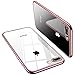 TORRAS Crystal Clear iPhone 8 Plus Case/iPhone 7 Plus Case, [Anti-Yellow] Soft Silicone TPU Cover Slim Thin Gel Phone Case for iPhone 7 Plus/8 Plus, Rose Gold primary
