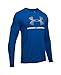 Under Armour Men's Sportstyle Long Sleeve T-Shirt, Royal/White, X-Large
