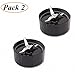 Blender Cross Blade Compatible with Magic Bullet Blender Juicer Mixer (2PCS)