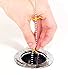 DrainWig- Bathtub Drain (2Pack), Never Clean a Clogged Drain Again, Hair Strainer, Hair Snare, As Seen on Shark Tank
