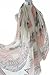 UGET Women's Voile Soft Long Scarf Eiffel Tower Printed Wrap Shawl Stole Scarves