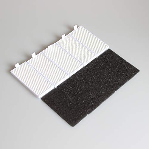 10 pcs/lot 5pcs Robot HEPA Filter + 5pcs Sponge Filters for Conga Excellence Robotic Vacuum Cleaner Parts Replacement - Thumbnail 3