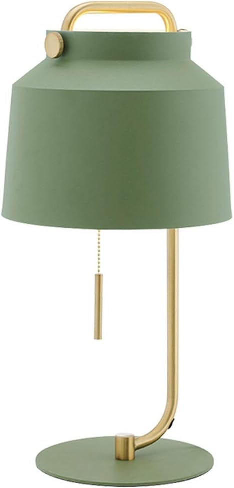 Nightstand Lamp Desk Lamps Table Lamps Nordic Creative Small Table Lamp Bedroom Bedside Pull Switch Desk Reading Table Lamp Zhaoyongli Color Green Amazon Co Uk Lighting