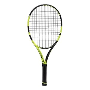 Babolat 2018 Pure Aero Tennis Racquet – Quality String (4-3/8)