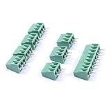 Atoplee 3 Pin 2.54mm 0.1'' PCB Universal Screw Terminal Block Connector 10/20/30/50pcs[3pins,10pcs]