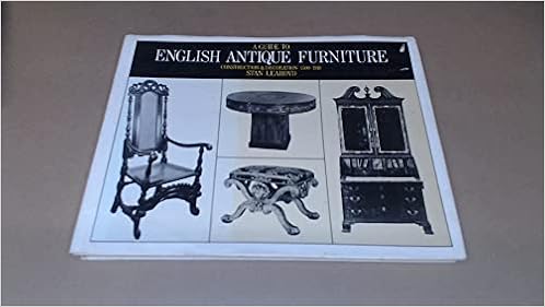 A Guide to English Antique Furniture, Construction & Decoration, 1500-1910