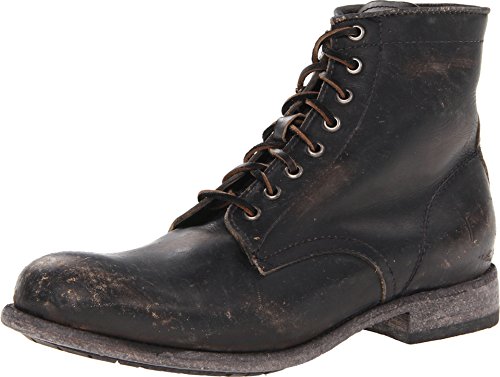 Frye Men's Tyler Lace Up Boot, 86071-Black, 8.5 D US