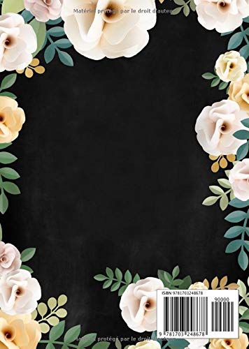 Agenda 2020: Agenda Planificateur 2020- Couverture Florale 15x21cm (Din A5) - Agenda Hebdomadaire 2020 - Fais ce que tu aimes, et fais-le souvent (Fournitures de bureau 2020) (French Edition)